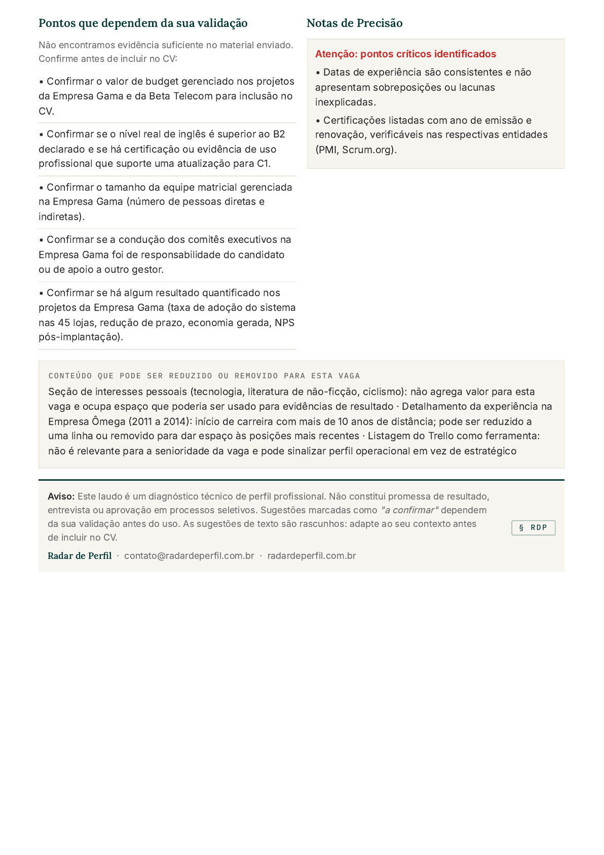Laudo de exemplo, página 5